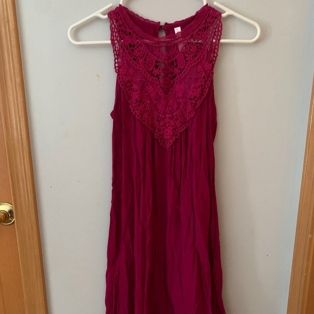 Xhilaration // Magenta dress